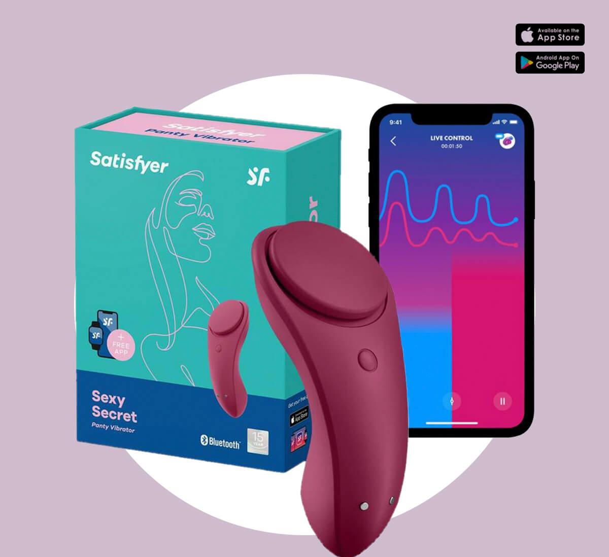 Satisfyer Sexy Secret - USB - APP - Atrevete