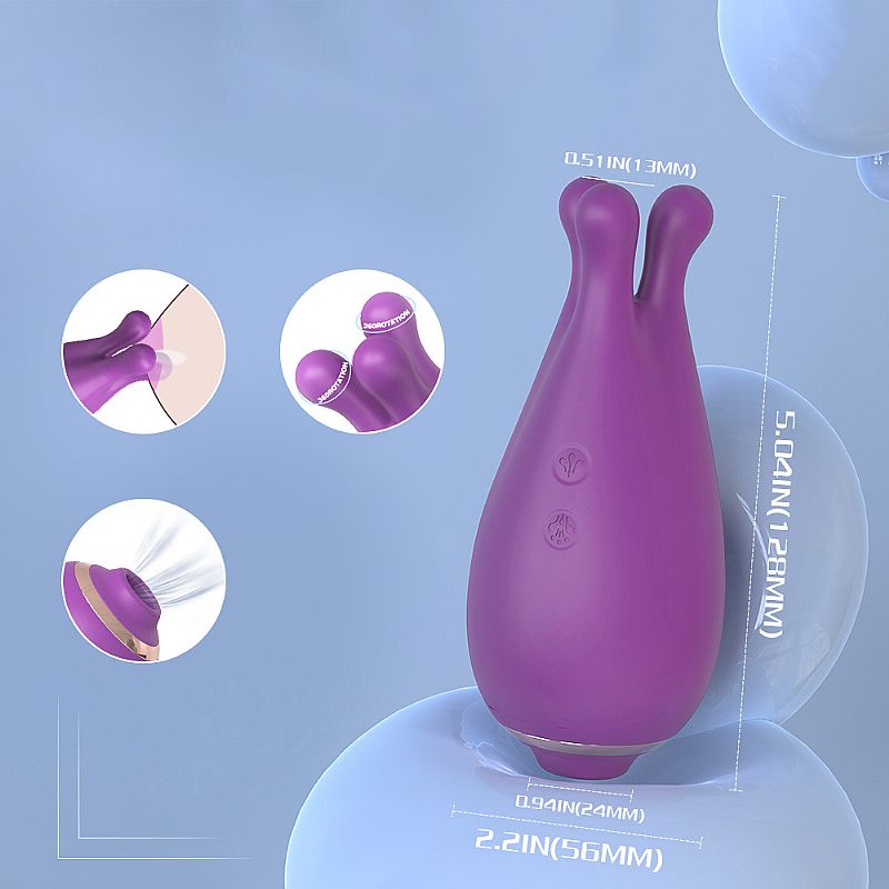 VIBRADOR Y SUCCIONADOR - RECARGABLE USB - Imagen 18