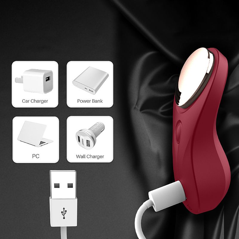 VIBRADOR PARA LENCERIA CON CONTROL REMOTO INALAMBRICO - RECARGABLE USB - Imagen 10